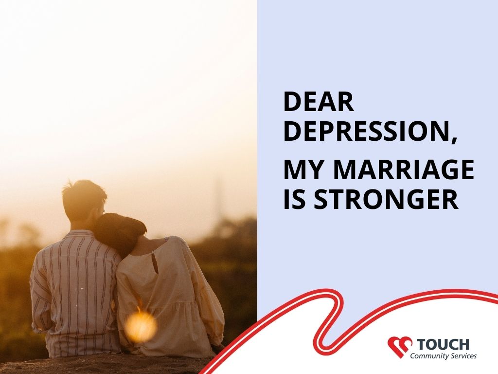 Dear Depression, My Marriage is Stronger