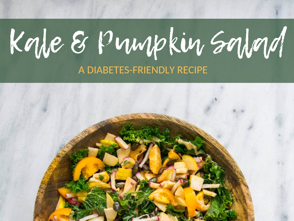 Pumpkin Kale Salad - A diabetes-friendly recipe by TOUCH Diabetes Support